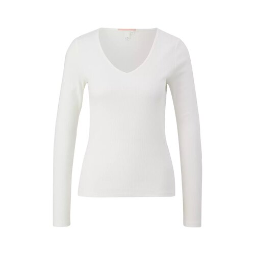 фото Лонгслив q/s by s.oliver, размер s, белый