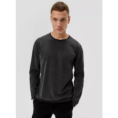 фото Лонгслив q/s by s.oliver, размер xxl, черный