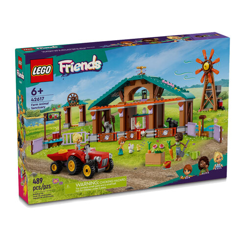 Конструктор LEGO Friends 42617 Приют для сельскохозяйственных животных, 489 дет. конструктор кафе приют для животных