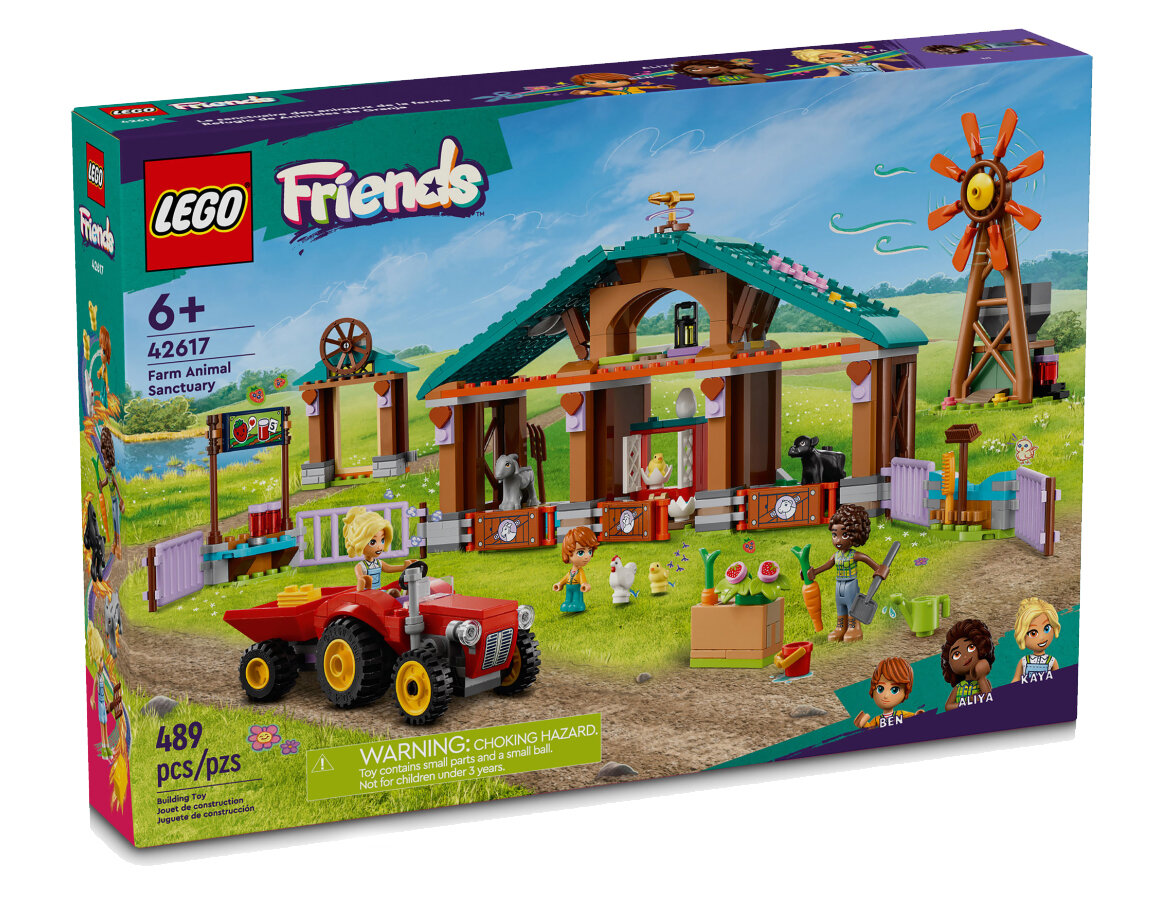 Конструктор LEGO Friends 42617 Приют для сельскохозяйственных животных, 489 дет.