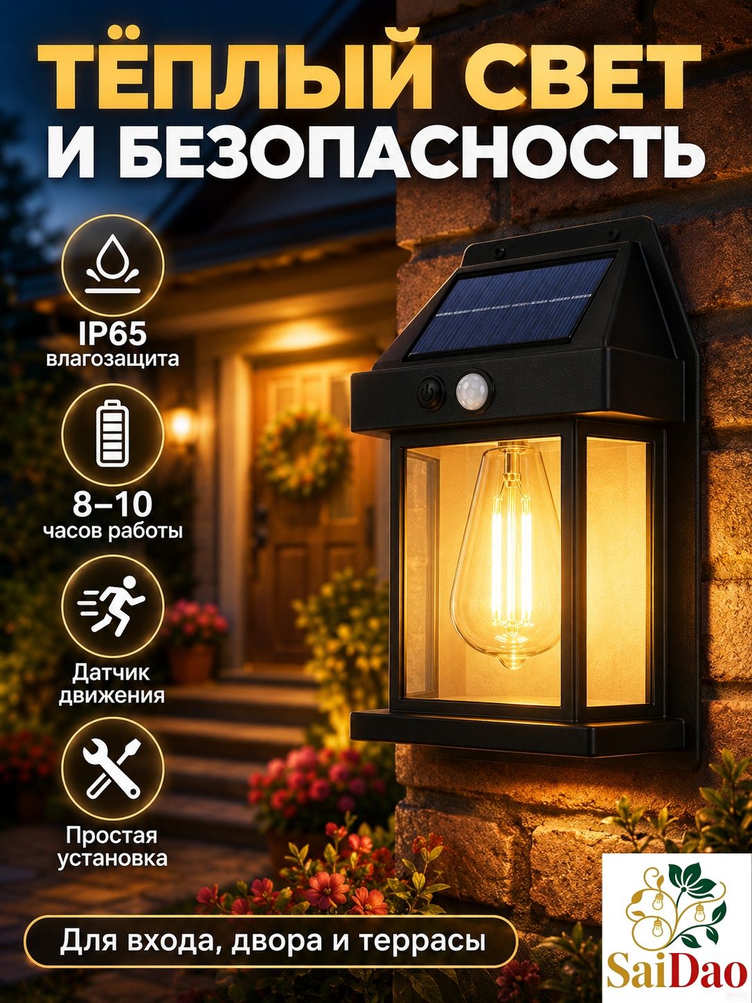 Настенный светильник, 1.2W бра настенная лампа