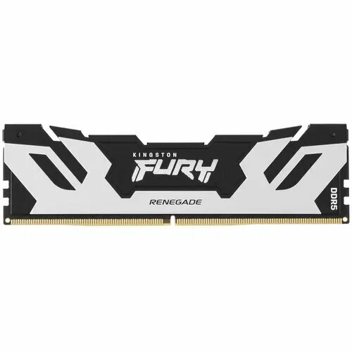 Kingston Память оперативная Kingston 16GB 7600MTs DDR5 CL38 DIMM FURY Renegade Silver XMP 1382500₽