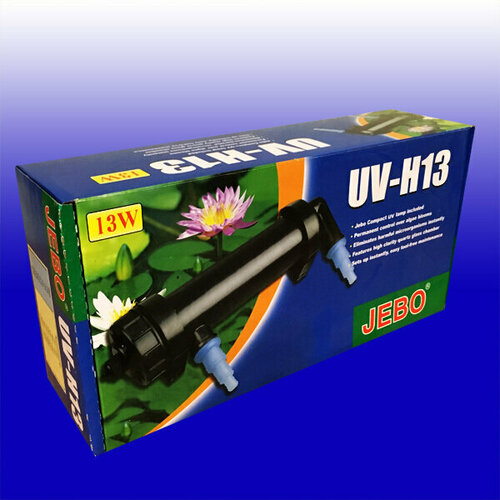 УФ стерилизатотр для аквариума JEBO UV-H13