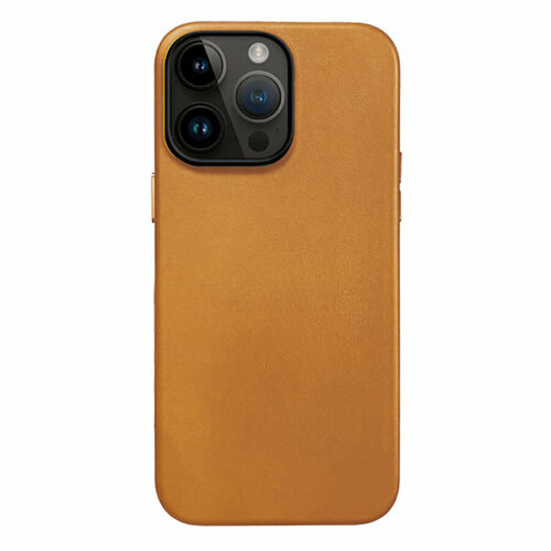 Чехол Leather Case KZDOO Noble Collection для iPhone 14 Pro Max 6.7, оранжевый (2) чехол leather case kzdoo noble collection для iphone 14 pro max 6 7 зеленый 5