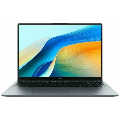 Ноутбук 16 IPS FHD HUAWEI MateBook D16 MCLF-X gray Core i3 1215U8Gb512Gb SSDVGA intnoOS 53013YDN 5389000₽