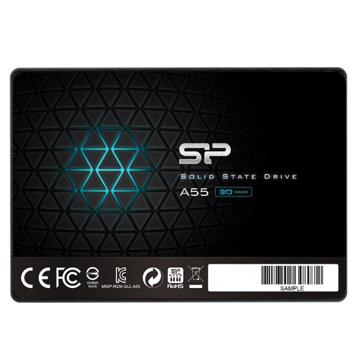 Silicon Power Накопитель SSD 2.5" 512Gb Silicon Power Ace A55 SP512GBSS3A55S25 (500/450MBs, 1 500 000 ч)