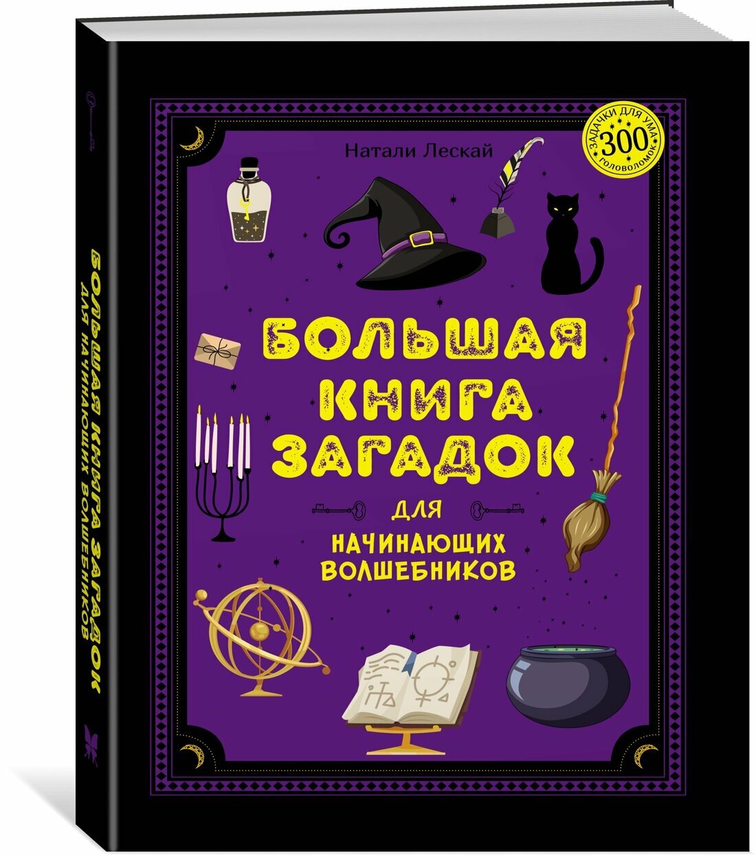 Книга Большая книга загадок для начинающих волшебников. Леско Н.