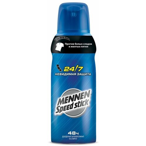 MENNEN SPEED STICK 24/7 Невидимая Защита дезодорант-антиперспирант спрей 150 мл colgate palmolive mennen speed stick 24 7 невидимая защита дезодорант антиперспирант спрей 150 мл