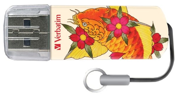 Флешка Verbatim Store 'n' Go Mini USB Drive 8 ГБ, оранжевый