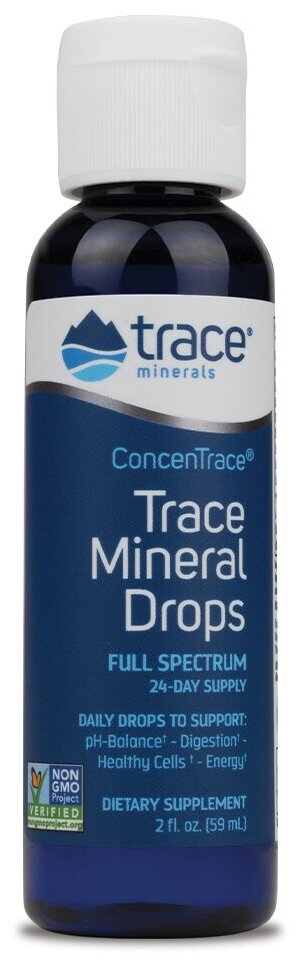 Trace Minerals Микроэлементы Trace Mineral Drops 59 мл