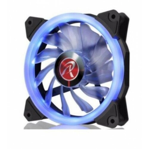 Вентилятор в корпус Raijintek IRIS 12 BLUE 0R400041 (Singel LED fan, 1pcs/pack), 12025 LED PWM fan, O-type LED brings visible color &; brightness, Ant