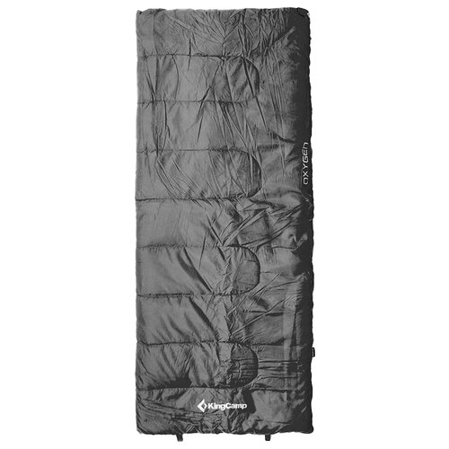 Спальный мешок KingCamp KS3122 Oxygen, серый, молния с левой стороны спальник одеяло 200 75 см