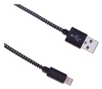 Кабель Buro USB - Apple Lightning (BHP RET LGHT-B-BR) 1 м черный