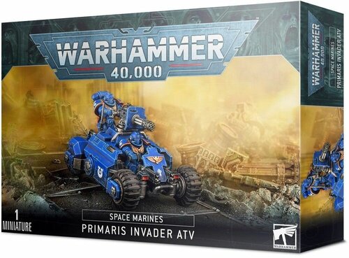 Набор миниатюр для настольной игры Warhammer 40000 - Space Marines Primaris Invader ATV