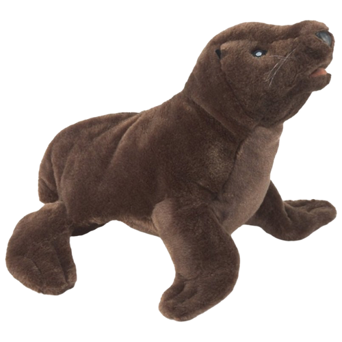 фото Folkmanis Кукла на руку Детеныш морского льва (3052) темно-коричневый