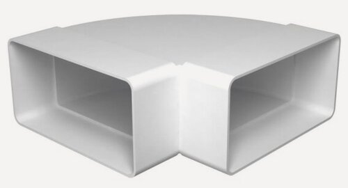 Изображение товара Колено Era 620КГП горизонтальное пластик 90°, 60х204