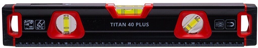 Уровень 400мм строительный ADA TITAN 40 PLUS