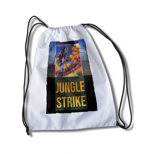 Мешок для сменной обуви с принтом Игры Jungle Strike - 34620 мешок для сменной обуви игры desert strike 33543