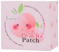 L'arvore патчи для глаз гидрогелевые Hydrogel eye & cheek petit Peach Patch (60 шт.)