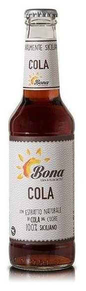Лимонад СОLA (Кола) Bona "Specialita Siciliana dal 1947", 275мл х 12 шт - фотография № 1