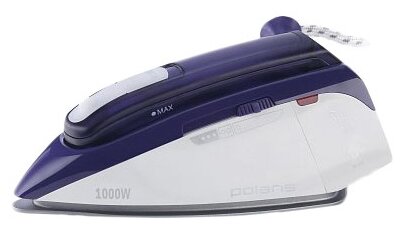 Дорожный утюг Polaris PIR 1003T, фиолетовый/белый