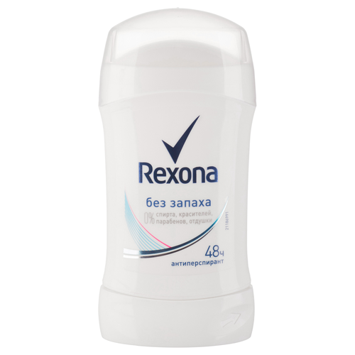 фото Антиперспирант стик Rexona Без запаха, 40 мл