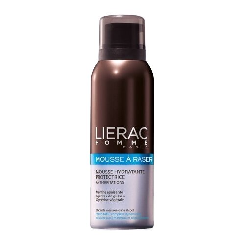 фото Homme мусс для бритья увлажняющий lierac, 150 мл