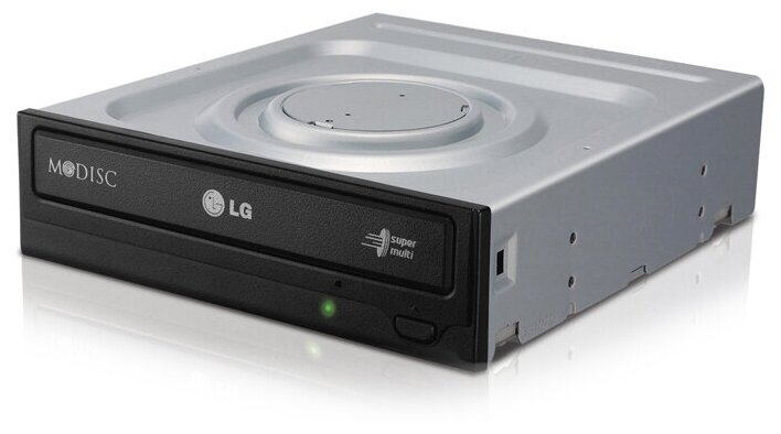 Оптический привод DVD-RW LG , внутренний, SATA, черный - фото №1