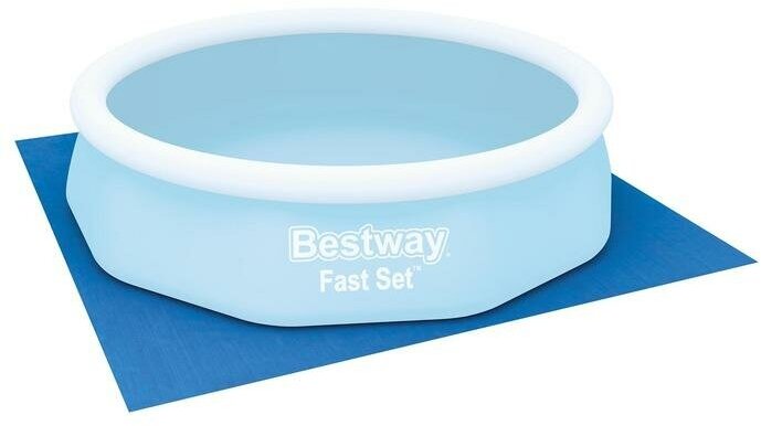 Bestway Подстилка для круглых бассейнов, 335 х 335 см, 58001 Bestway - фотография № 1