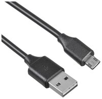 Кабель Buro USB - microUSB Reversible (BHP) 1 м черный