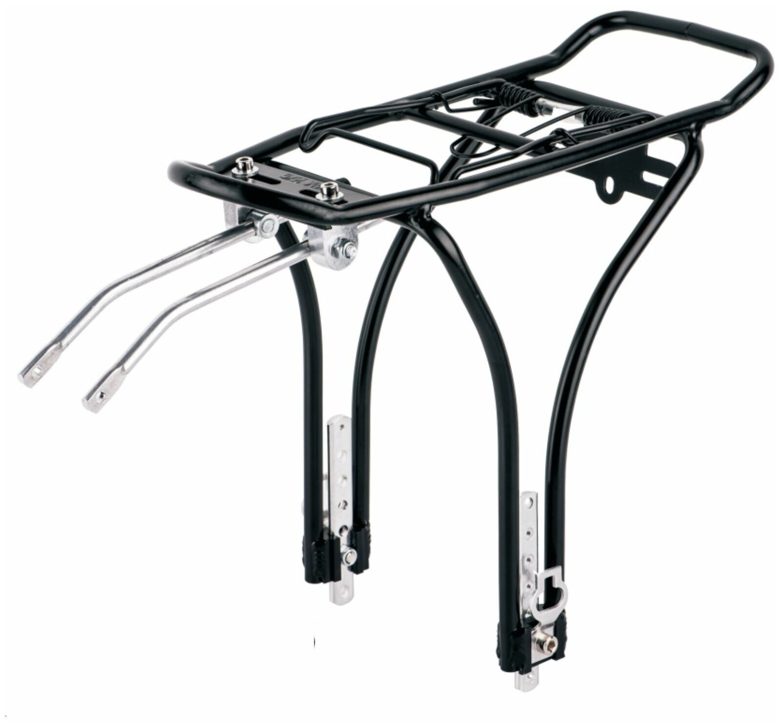 фото Багажник 26"-28" BLF-H36 STELS регулируемый алюминиевый чёрный (item:110)