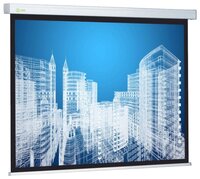 Рулонный матовый белый экран cactus Wallscreen CS-PSW-183x244