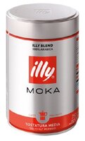 Кофе молотый illy MOKA средняя обжарка 250 г