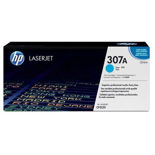 Картридж HP (№307A) Cyan CLJ CP5225 - CE741A