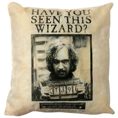 Подушка декоративная Sihir Dukkani Гарри Поттер Have You Seen This Wizard PILLS024 40x40 см бежевый 1679₽