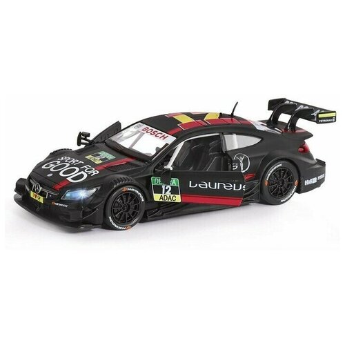 Машина Mercedes-AMG C 63 DTM1:32, открываютсяперед двери, световые и звуковые эффекты машина металлическая mercedes amg c 63 dtm1 32 открываютсяперед двери световые и звуковые эффекты инерция цвет чёрный