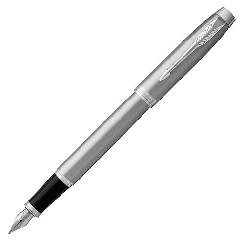 2143635 Перьевая ручка Parker (Паркер) IM Essential F319 Brushed Metal CT F