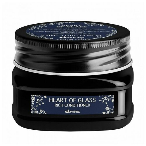 Davines Heart Of Glass Rich Conditioner - Питательный кондиционер для защиты и сияния блонд 90 мл питательный кондиционер для защиты и сияния блонд