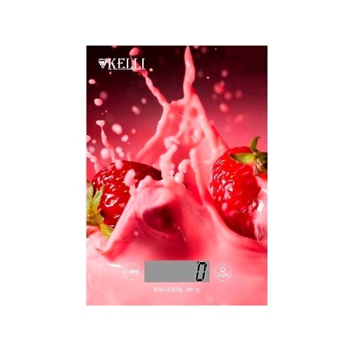 Весы кухонные электронные Kelli KL-1534 (12) Большой цифровой дисплей, функция 