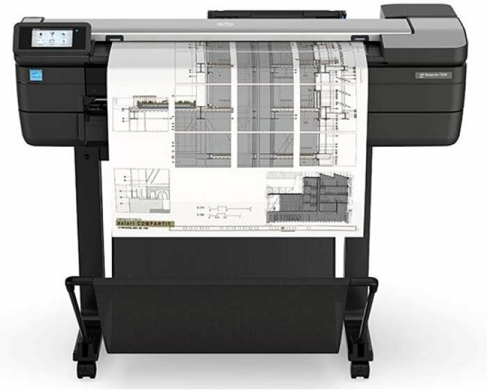 Плоттер HP Designjet T830 MFP (F9A28A) A1/24" - фото №4