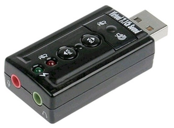 Звуковая карта USB TRUA71 C-Media CM108 2.0 Ret