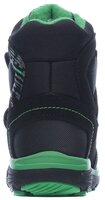 Ботинки Kapika размер 32, черный / зеленый
