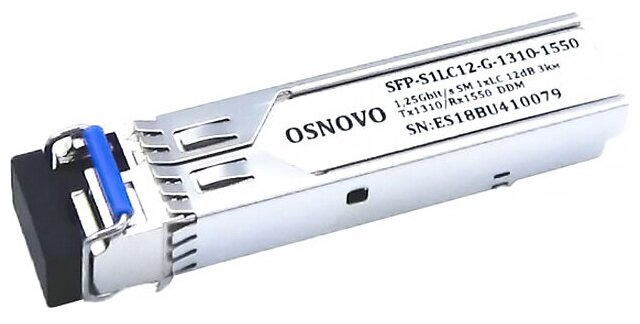 Модуль Osnovo SFP-S1LC12-G-1310-1550