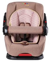 Автокресло группа 1 (9-18 кг) Liko Baby LB-301 кирпичный/лен