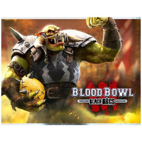 Blood Bowl 3 - Black Orcs Edition миниатюры для настольной игры games workshop blood bowl troll 200 24