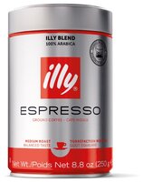 Кофе молотый Illy Espresso средняя обжарка 125 г