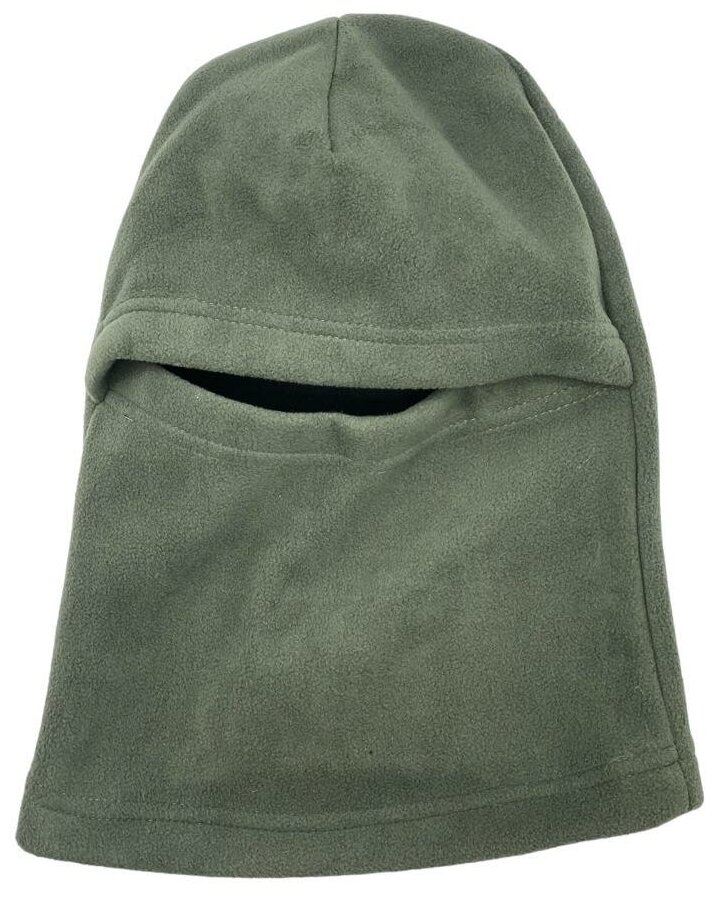 Балаклава армейская флисовая оливковая, подшлемник, маска олива, зимняя