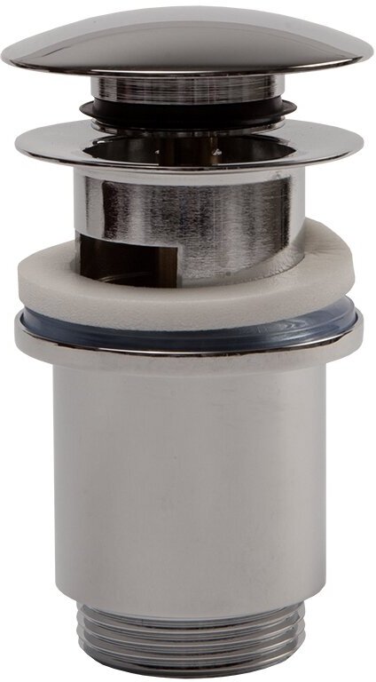 Донный клапан Arrowhead 740001 автом. click/clack 1.1/4", 80мм, с переливом, контрагайка-муфта, хром