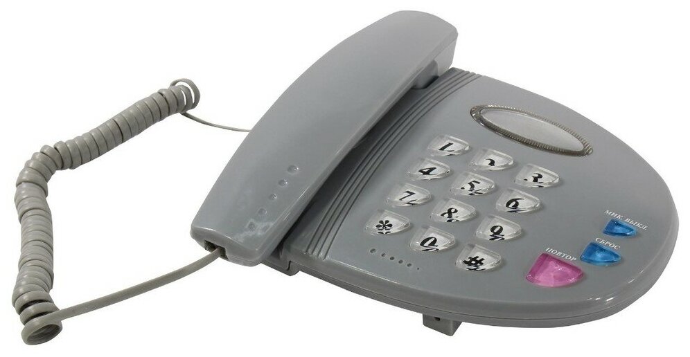 Телефон Вектор ST-207/01 (серый)