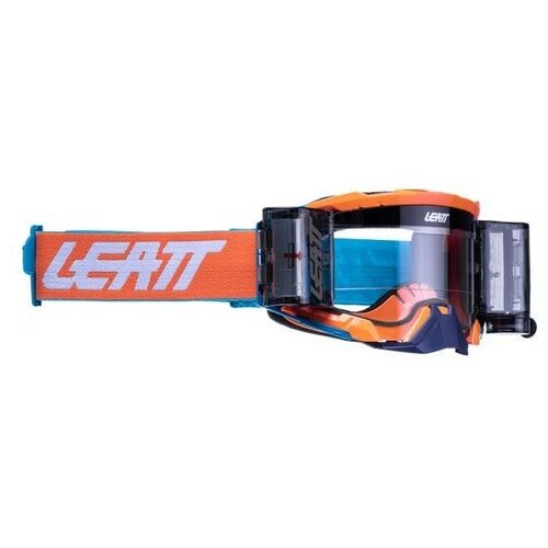 Очки Leatt Velocity 5.5 Roll-Off Neon Orange Clear 83% (8022010430)